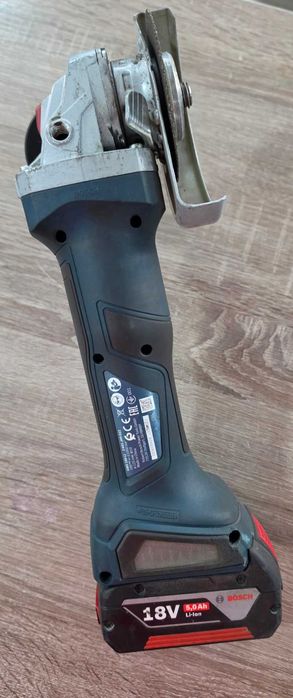 Акумулаторен ъглошлайф Bosch GWS 180-LI
