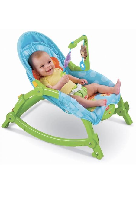 Бебешки шезлонг и люлеещ се стол Fisher Price