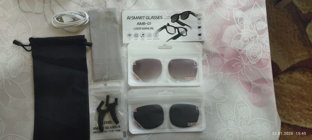 Умные очки AIMB-G1 – Очки с камерой Full HD, видеозапись!!!