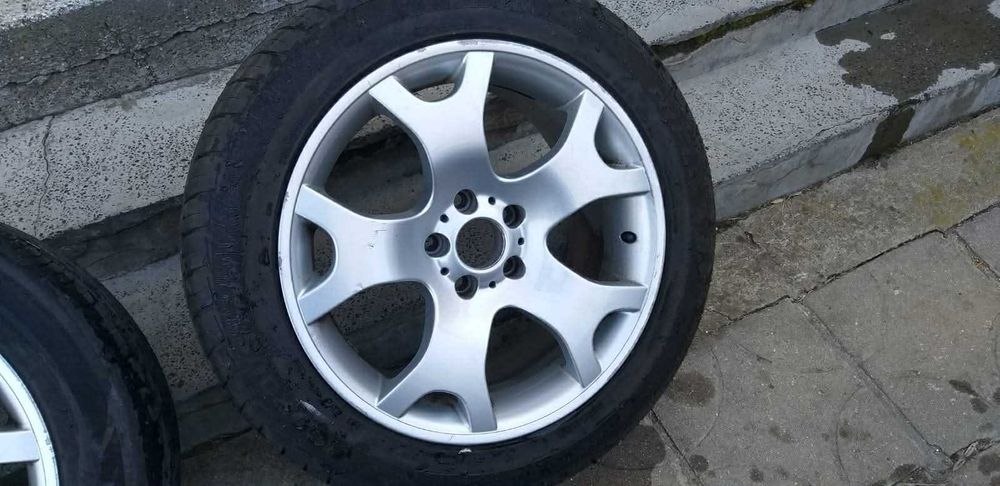 Джанти с гуми BMW X5 E53 Borbet 10J и 9J