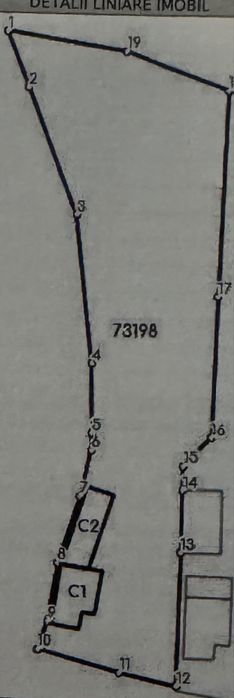 Casa 71 mp | Teren 2.033 mp | Deschidere 22 m | Aiud | Livezile