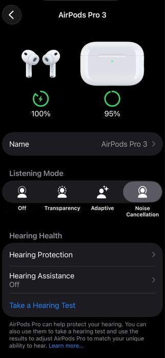 Airpods Pro 3 безжични слушалки