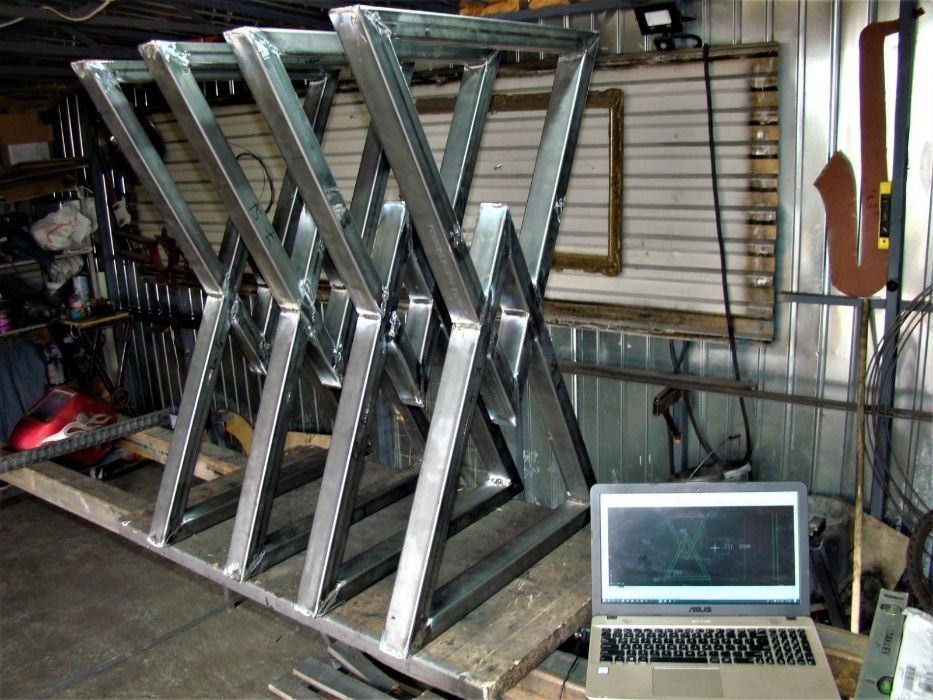 Masa fier cu blat natural lemn DESIGN INDUSTRIAL- demontabila