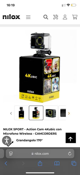 экшн-камера Nilox 4kbic