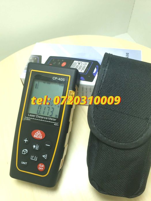 Telemetru Laser Profesional 40m Model 2021