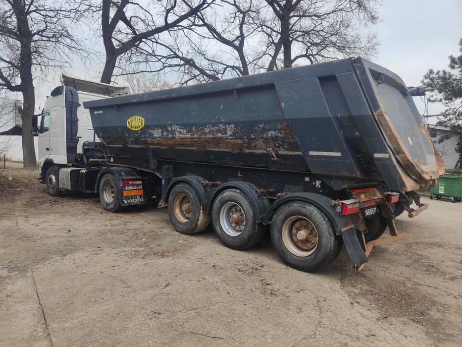 Semiremorca Meiller Kipper 24mc an 2008 bena piatra