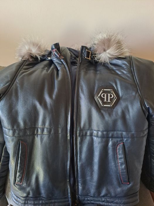 Кожено яке Филип Плейн