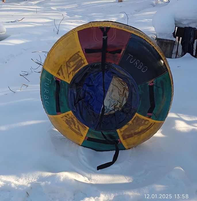 Тюбинг, ватрушка, надувные санки.