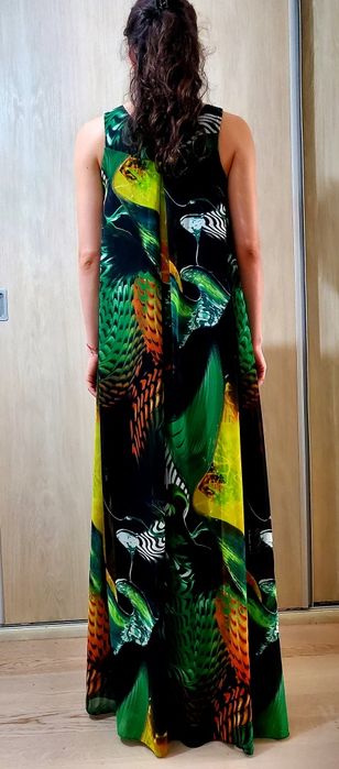 Rochie lunga vaporoasa