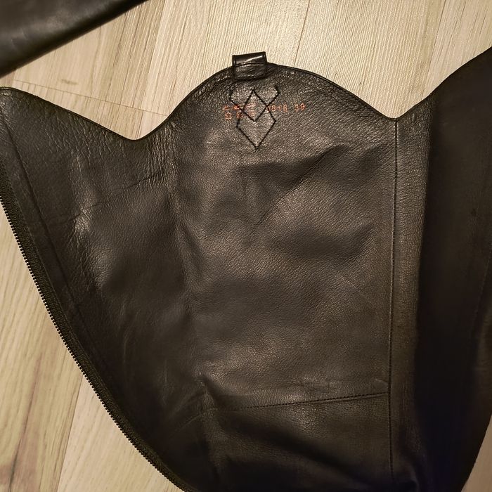 Cizme Navyboot piele naturala, impecabile, 39, potrivite 38