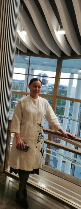 Пальто-халат летнее