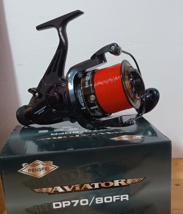 SET 3 Mulinete AVIATOR DP70 10+1 Rulmenti cu BaitRunner