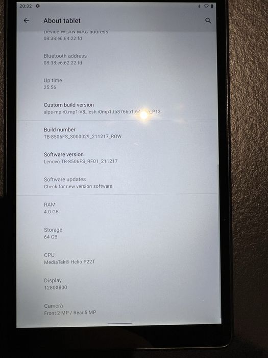 Tableta Lenovo Tab M8 Gen. 3 TB-8506F