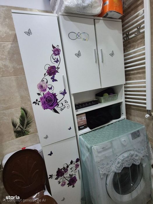 Garsonieră decomandată 30mp, în Chiajna,complet mobilată /utilată