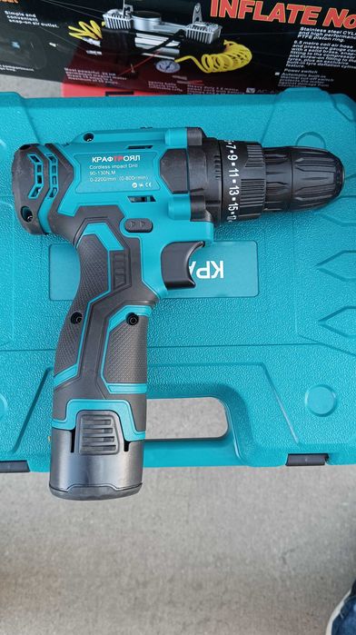 Акумулаторен Винтоверт 24V 6Ah 2 Батерии