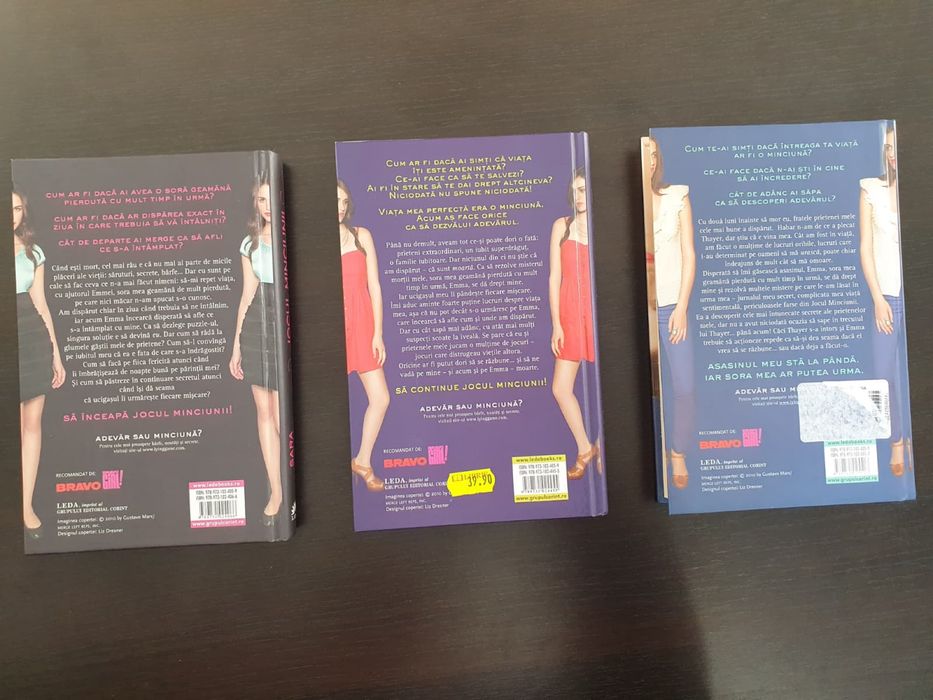 Sara Shepard - Jocul Minciunii ( 3 volume)