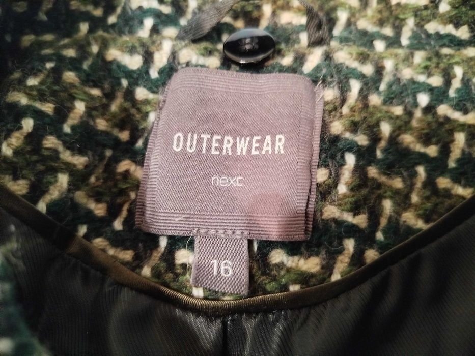 Късо палто NEXT – меланж, размер XL (UK16)