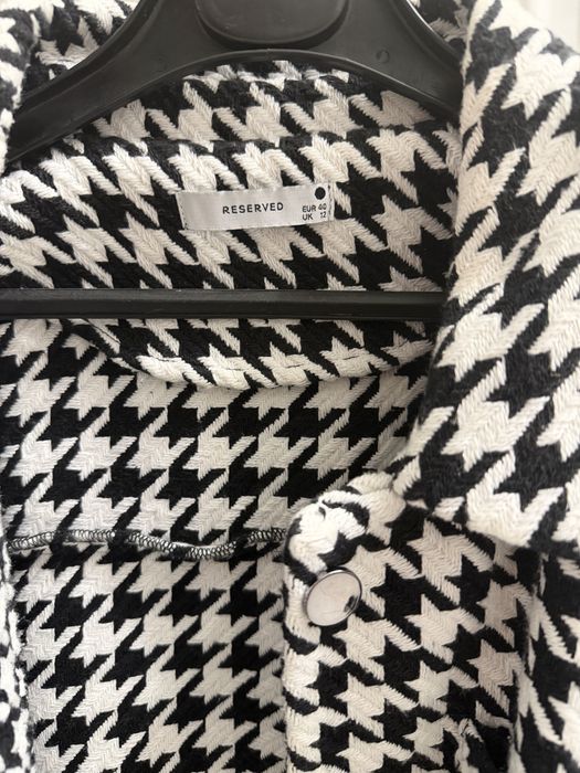 Жакет Reserved в принте гусиная лапка