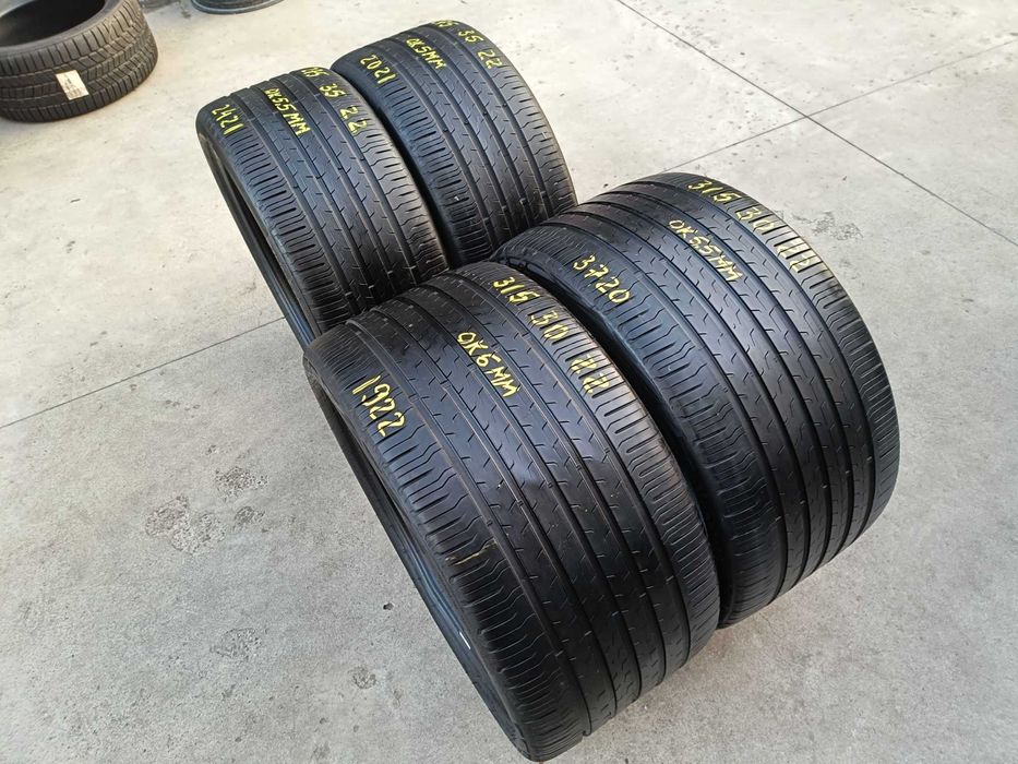 Set 4 anvelope vara 275 35 22 cu 315 30 22 continental ecocontact 6