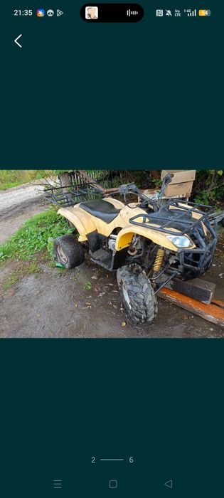 Продам квадрацикал 125 кубов Irbis