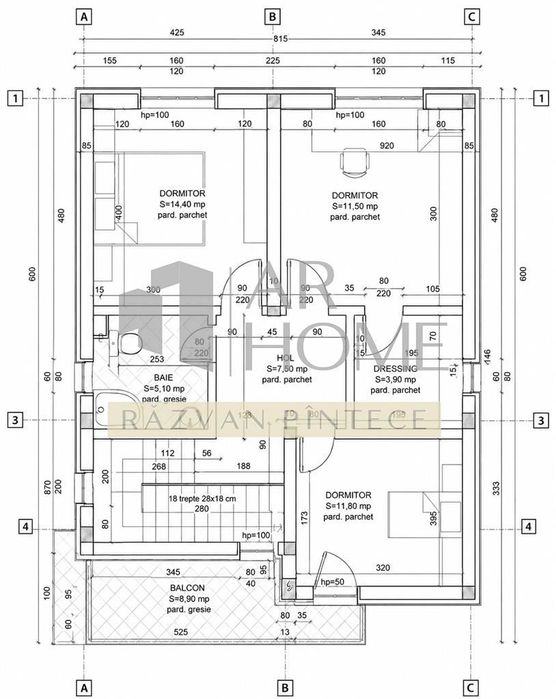Casa de lux, 4 camere, P+1E, Paulesti, langa Ploiesti