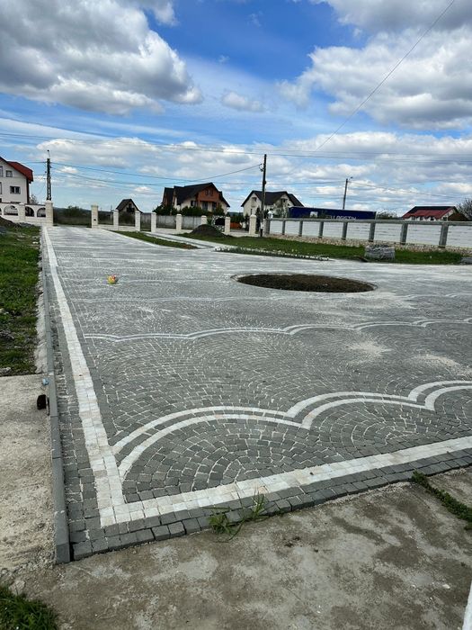 Vând piatră cubica din recuperări și nouă la preț de producător amenaj