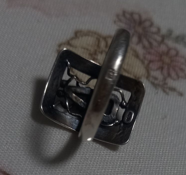 Кольцо ссср серебро