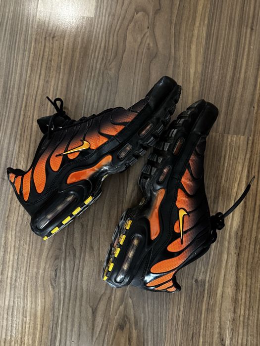 Nike Tn Air Max Plus Black Total Orange