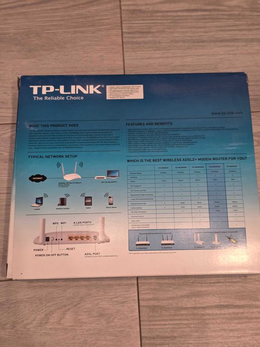 Модем роутер TP-link TD-W8961ND
