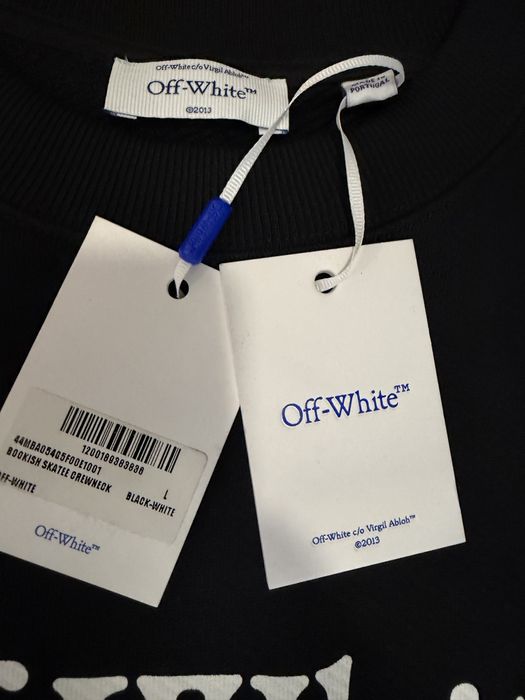 блуза off white XL