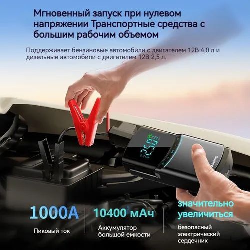 Портативный компрессор автомобилный