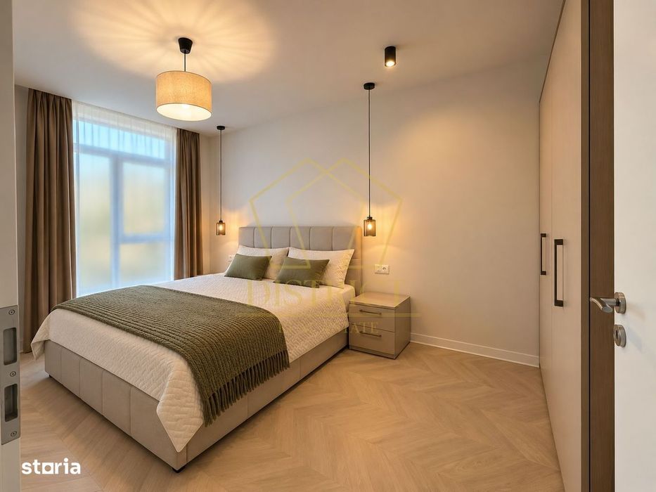 Apartament deosebit cu 2 camere / Prima închiriere bloc nou  / Zona Ar