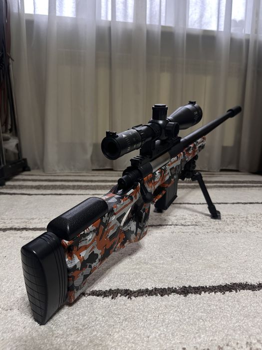 Орбибольная винтовка AWM с аккумулятором