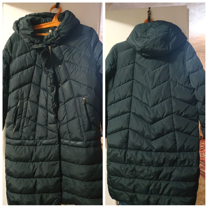 Зимняя куртка удлиненная