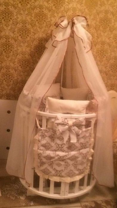 Кроватка 6 в 1 детская