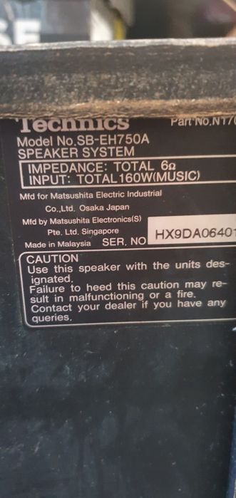 Vand schimb Boxe tehnics doua bucati