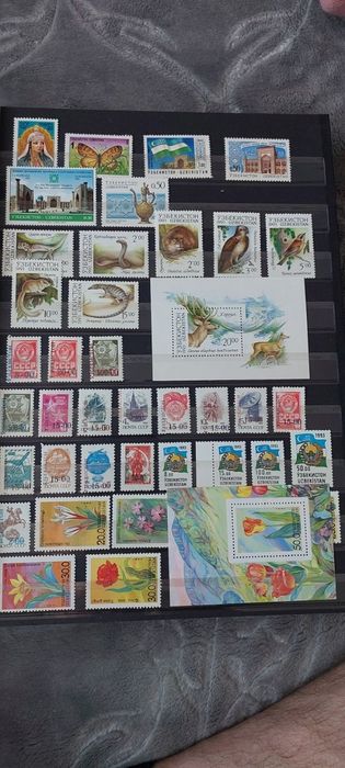 Марки Узбекистана с ¹⁹92-²⁰16 года