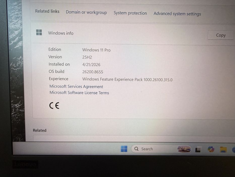 Лаптоп Lenovo Thinkpad T480