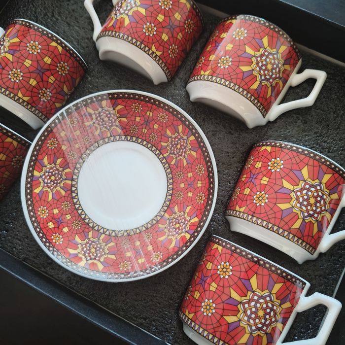 Set cesti farfurii nou