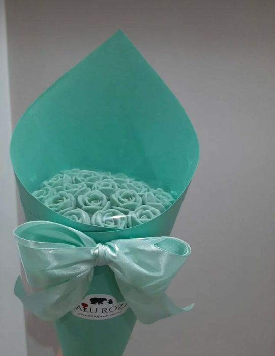 Цветы из шоколада