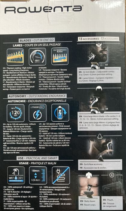 Машинка за подстригване и Тример Rowenta 13 в 1