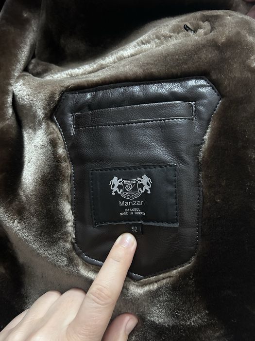 Мужская дубленка