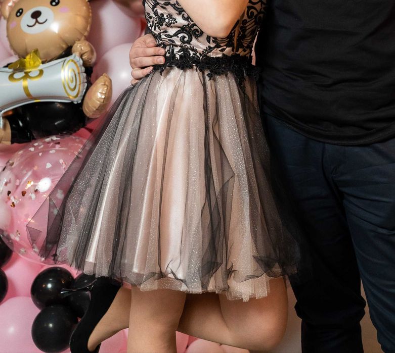 Нежна бална рокля