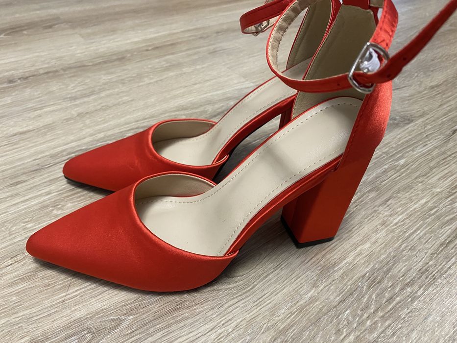 Pantofi eleganți roșii damă – NOU