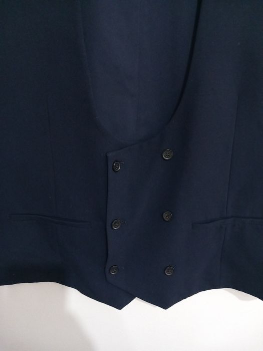 Vesta costum bărbați XL albastra