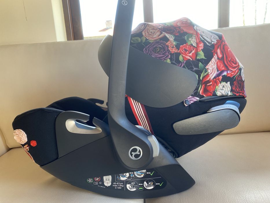 Стол за кола Cybex Cloud Z i-size Spring Blossom