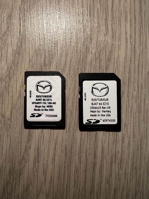 Card navigatie original Mazda MZD Connect