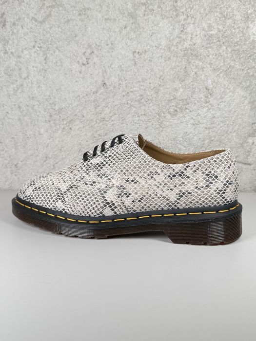 Dr. Martens 2046 Python Print Suede Oxford