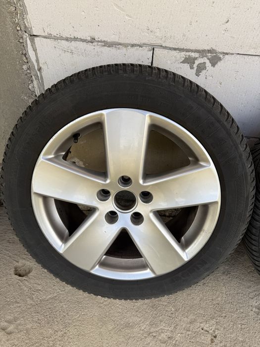 Jante originale VW R17 + anvelope de iarnă – set 4 bucăți