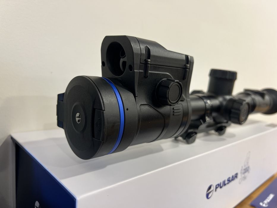 Термален прицел Pulsar Thermion 2 LRF XP50 + Монтаж Henneberger Blaser (Като нов)